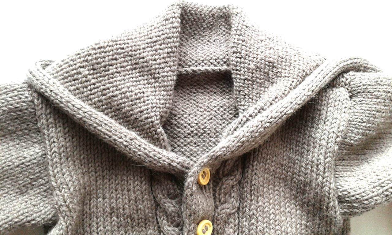 Strickjacke Baby Braun Größe 80/86 12-18 month - Shop Pekusch
