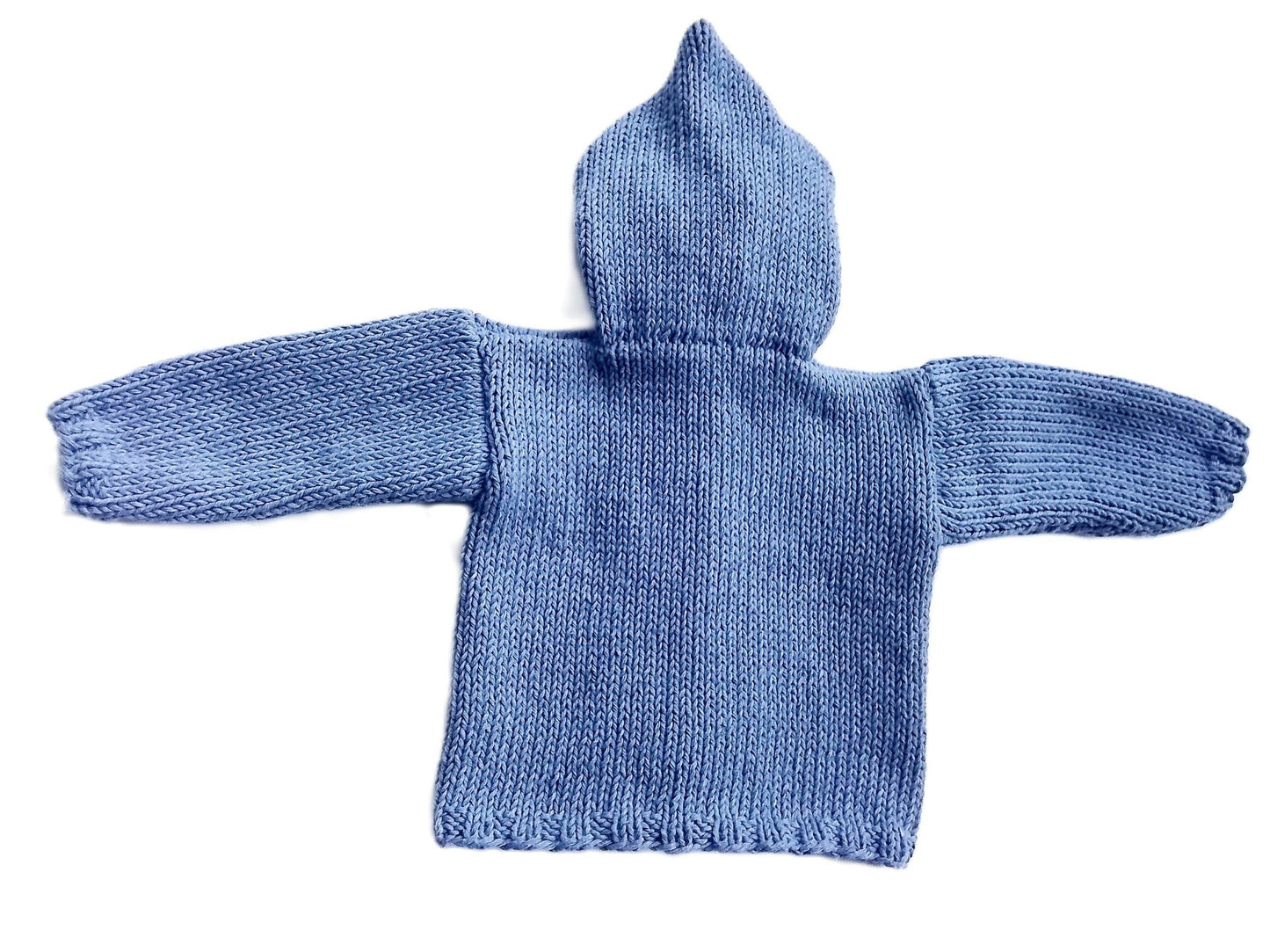 Strickjacke Baby Blau Größe 62/68 und 80/86 3-6 month - Shop Pekusch