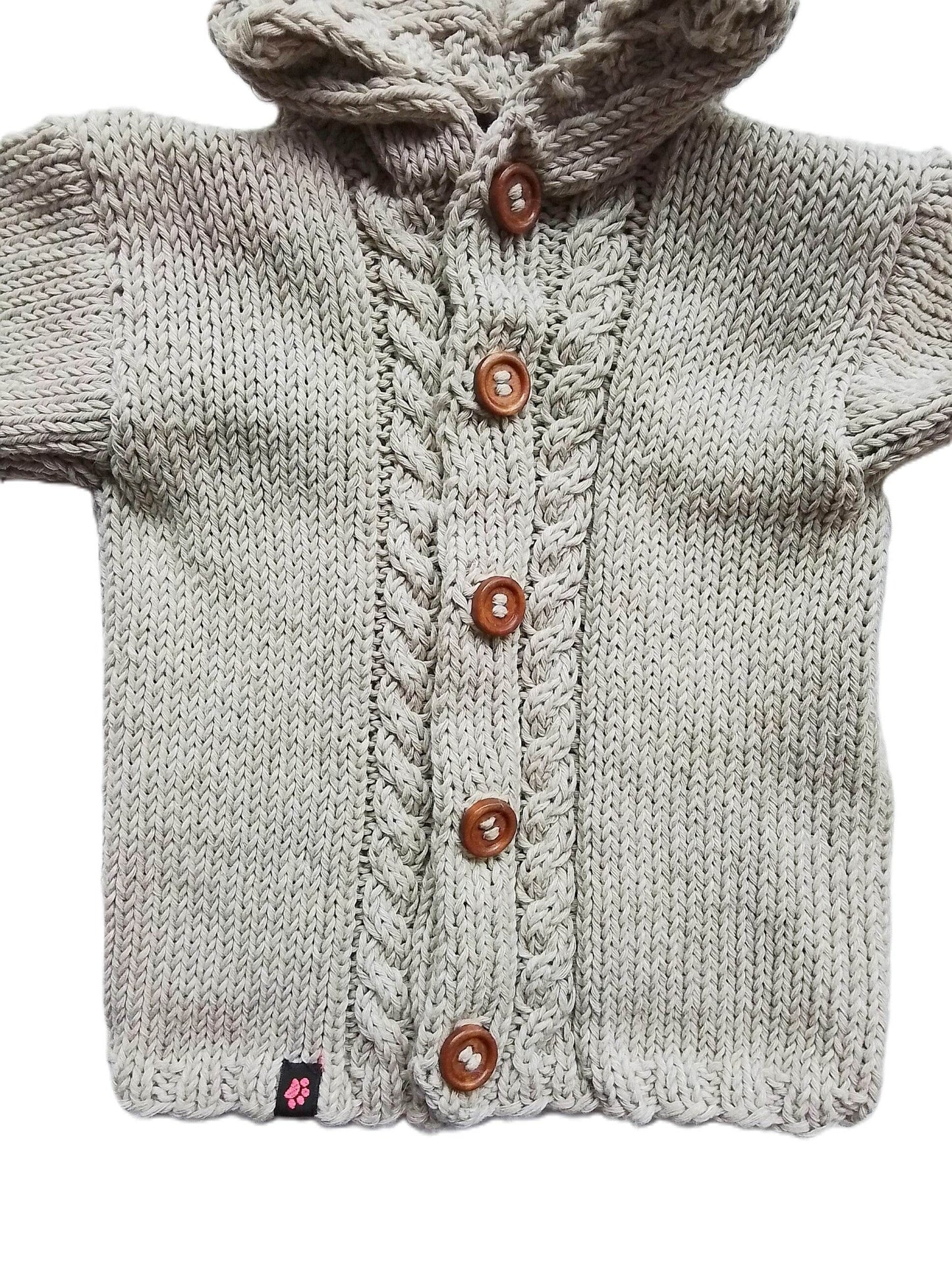 Strickjacke Baby Beige Größe 62/68 3-6 month - Shop Pekusch