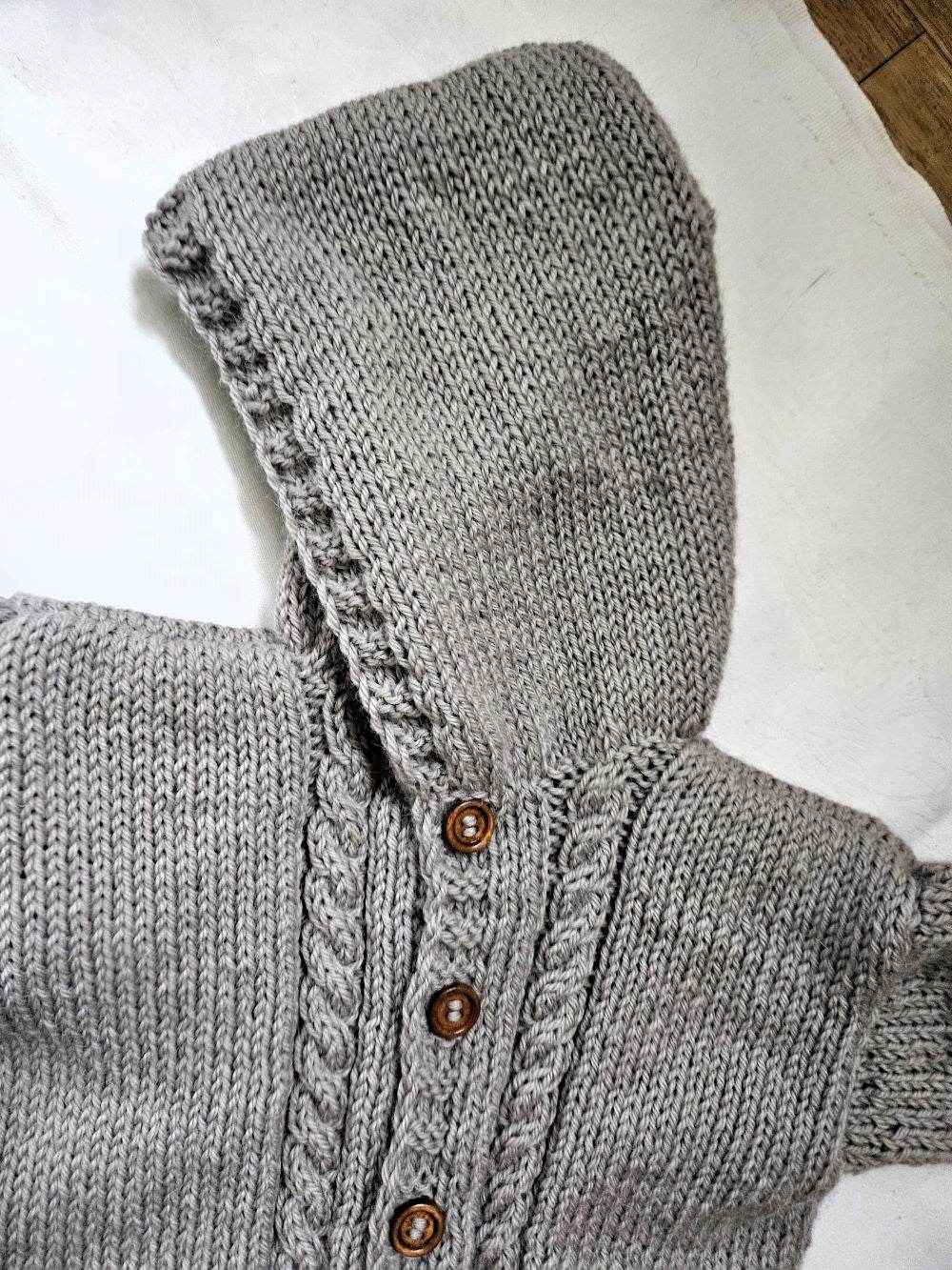 Strickjacke Kinder Beige Größe 92/98 2-3 years - Shop Pekusch