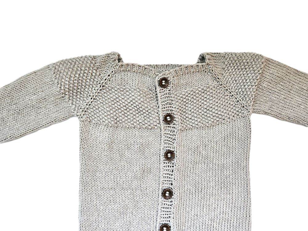 Strickjacke Baby Beige Größe 80/86 - Shop Pekusch