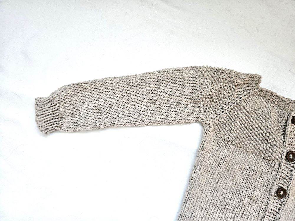Strickjacke Baby Beige Größe 80/86 - Shop Pekusch