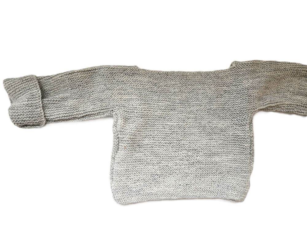 Wickeljacke Baby Hellgrau Größe 62/68 3-6 month - Shop Pekusch