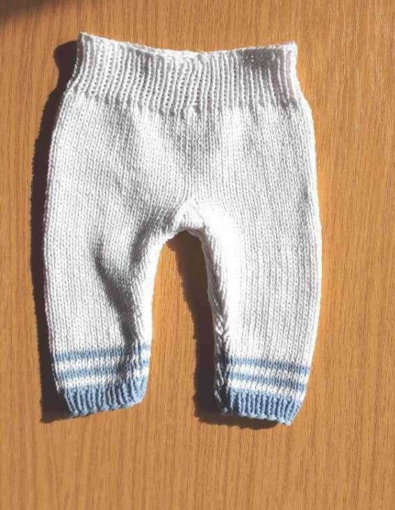 Set Baby Weiß/Blau Größe 62/68 6-9 month - Shop Pekusch