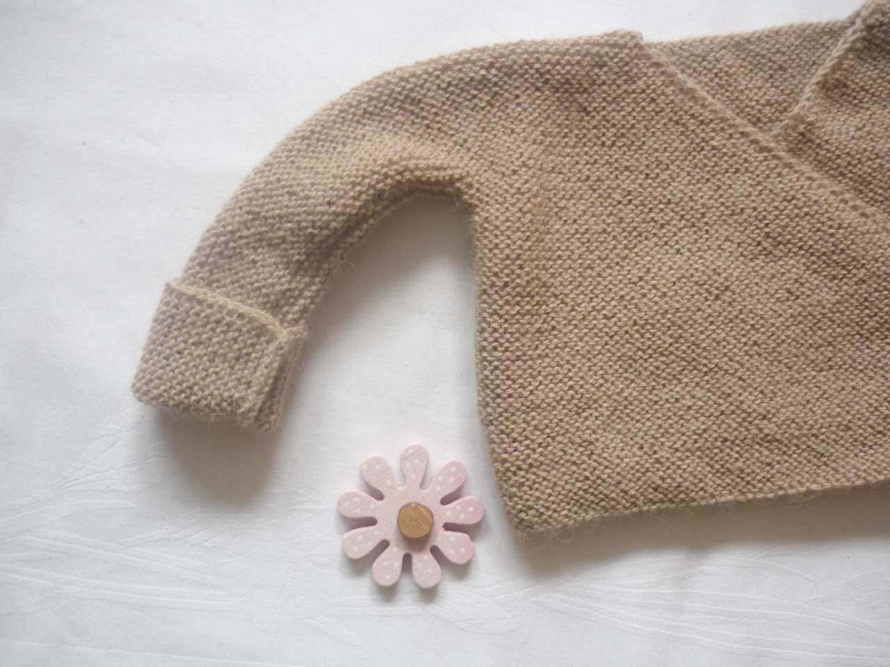 Wickeljacke Baby Camel Größe 62/68 3-6 month - Shop Pekusch