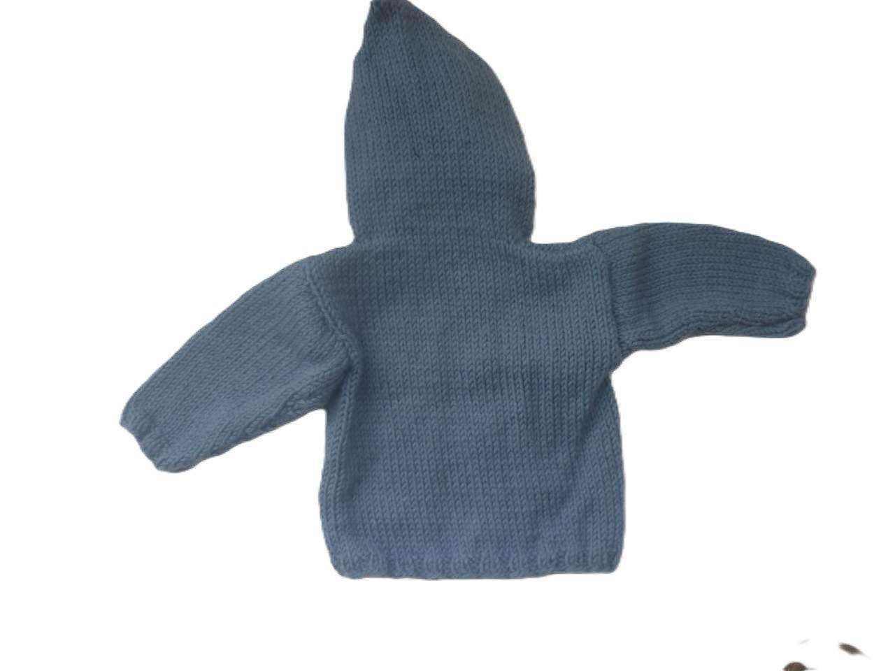 Strickjacke Baby Blau Größe 62/68 3-6 month - Shop Pekusch