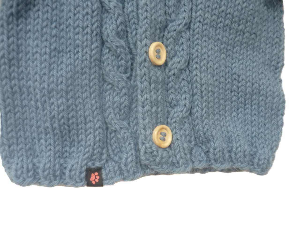 Strickjacke Baby Blau Größe 62/68 3-6 month - Shop Pekusch