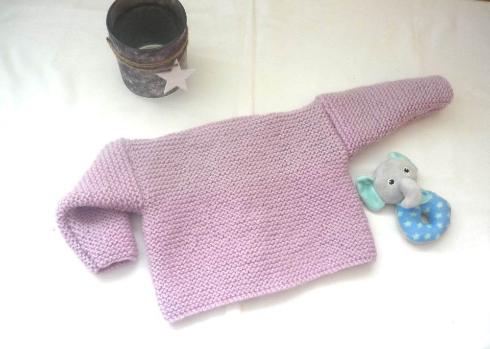 Baby Strickjacke Rosa in Größe 62/68 - Shop Pekusch