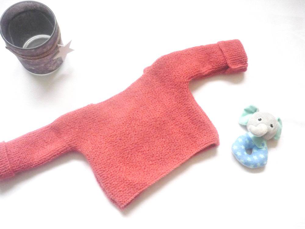 Wickeljacke Baby Koralle Größe 62/68 3-6 month - Shop Pekusch