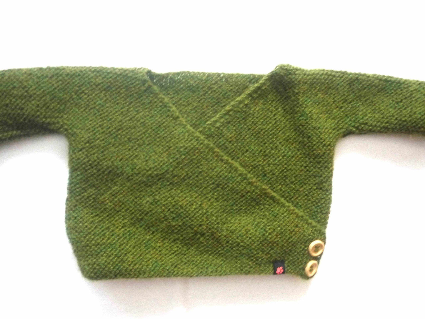 Wickeljacke Baby Grasgrün Größe 62/68 3-6 month - Shop Pekusch
