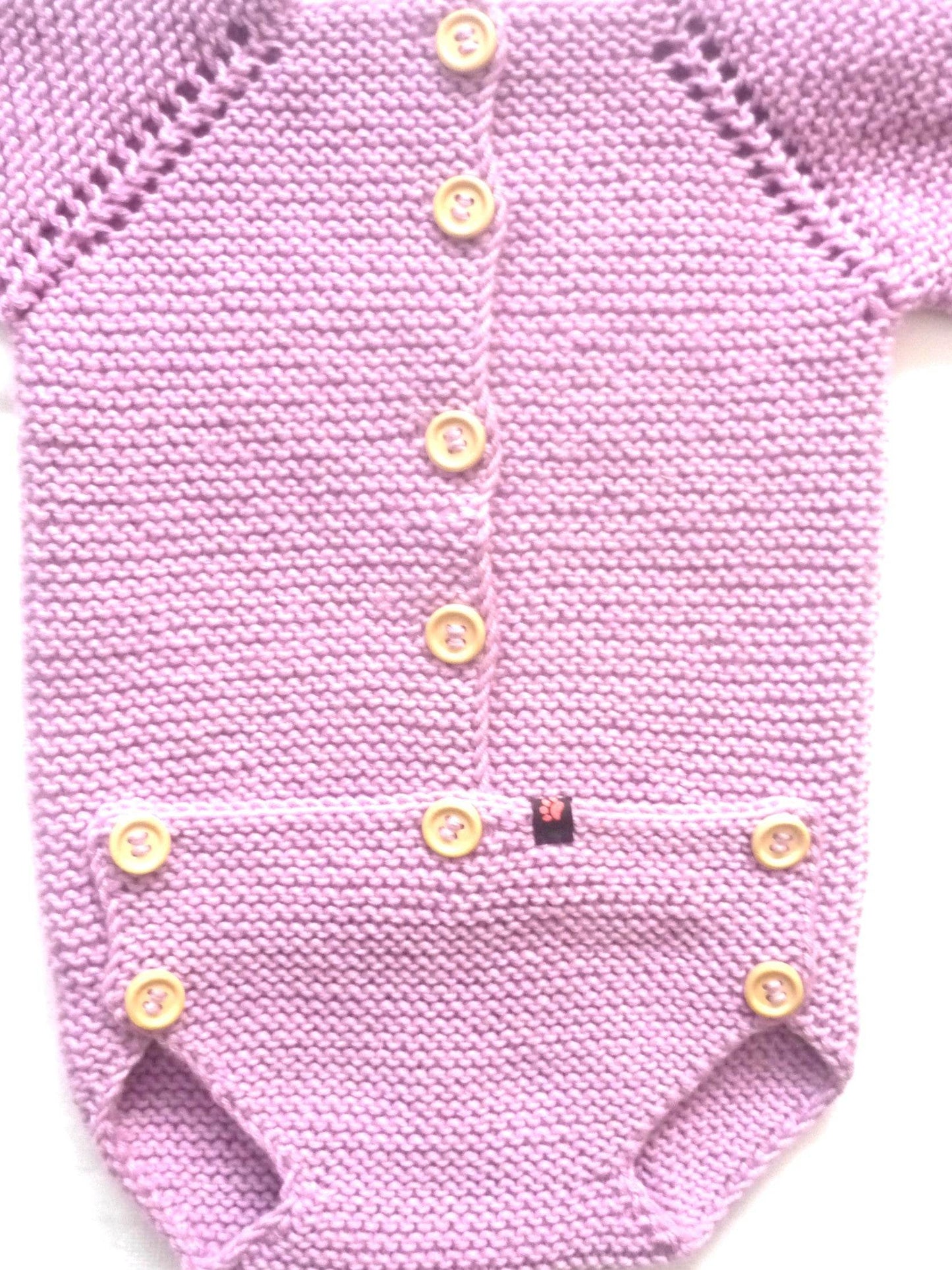 Strampler Baby Flieder Größe 62/68 3-6 month - Shop Pekusch