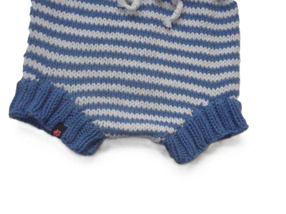 Windelhose Baby Blau/Weiß Größe 50/56 0-3 month - Shop Pekusch