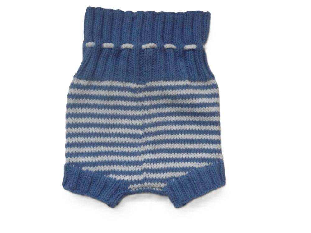 Windelhose Baby Blau/Weiß Größe 50/56 0-3 month - Shop Pekusch