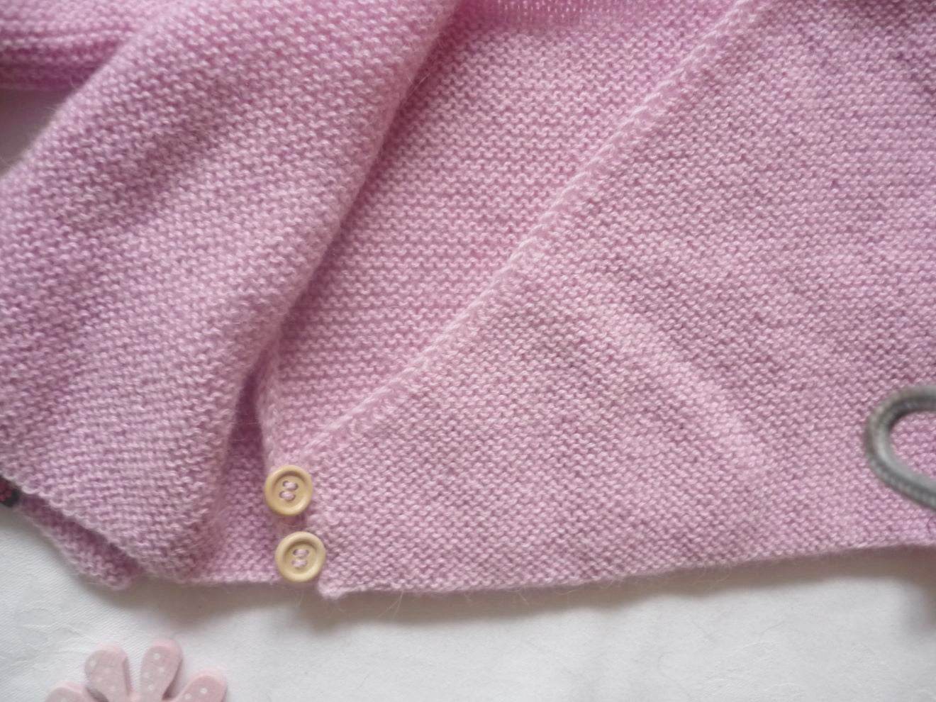 Wickeljacke Baby Rosa Größe 62/68 3-6 month - Shop Pekusch