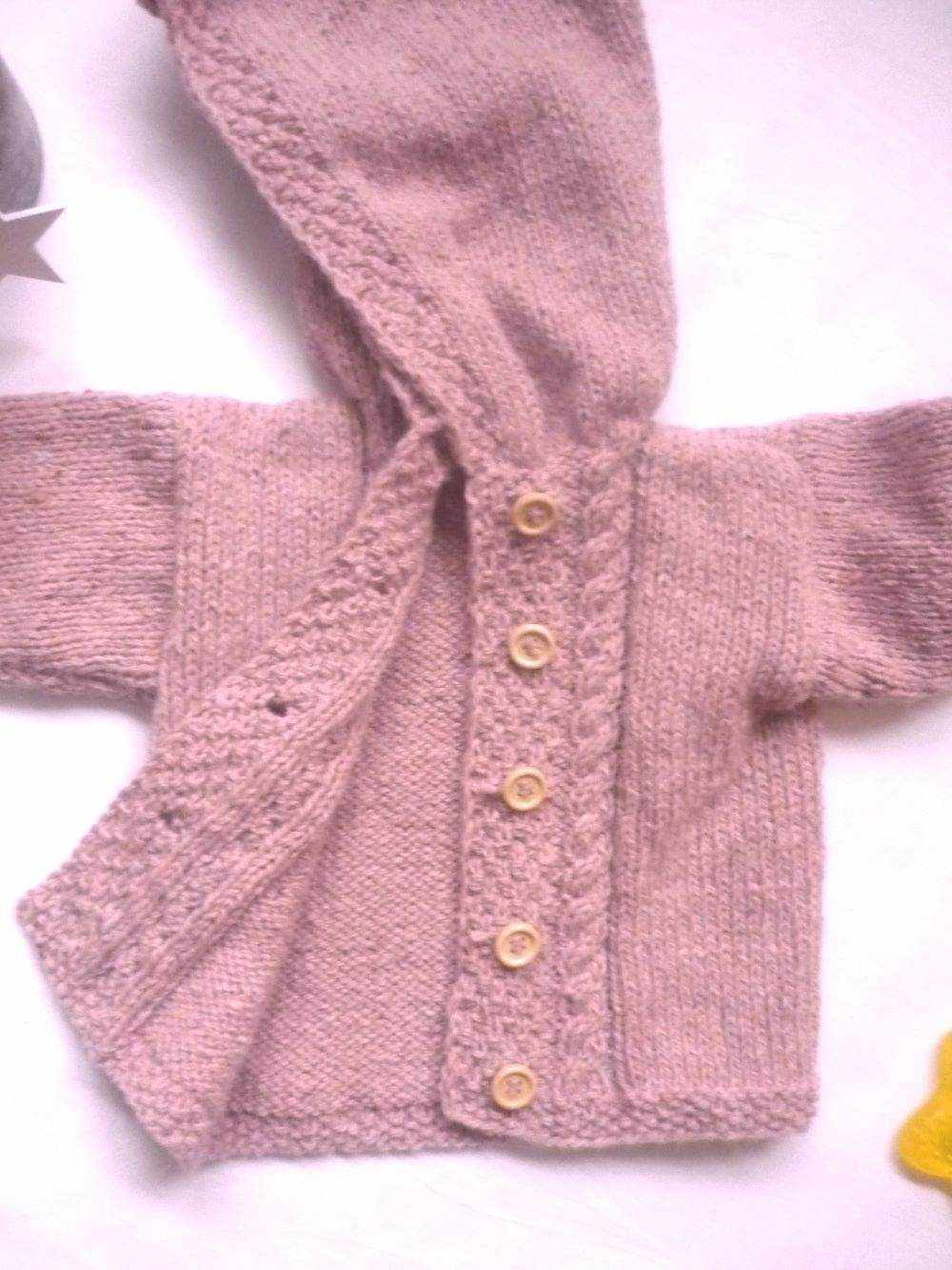Strickjacke Baby Rosa Größe 62/68 3-6 month - Shop Pekusch