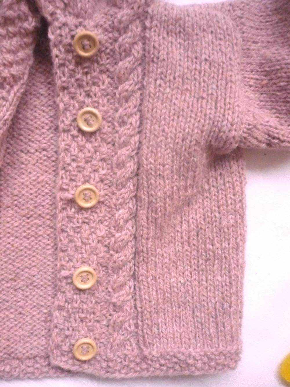 Strickjacke Baby Rosa Größe 62/68 3-6 month - Shop Pekusch