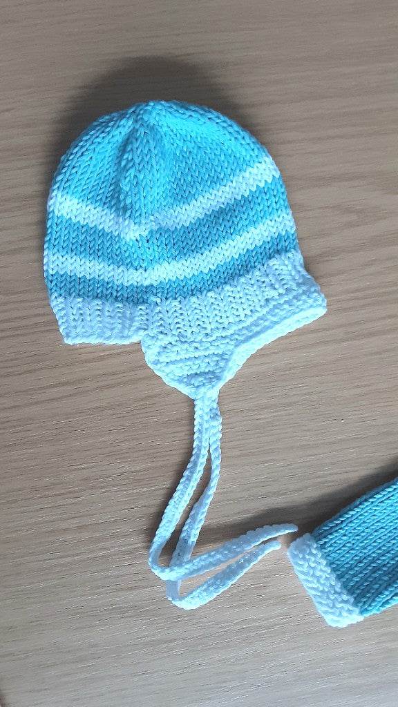 Set Baby Weiß/Mint Größe 62/68 6-9 month - Shop Pekusch