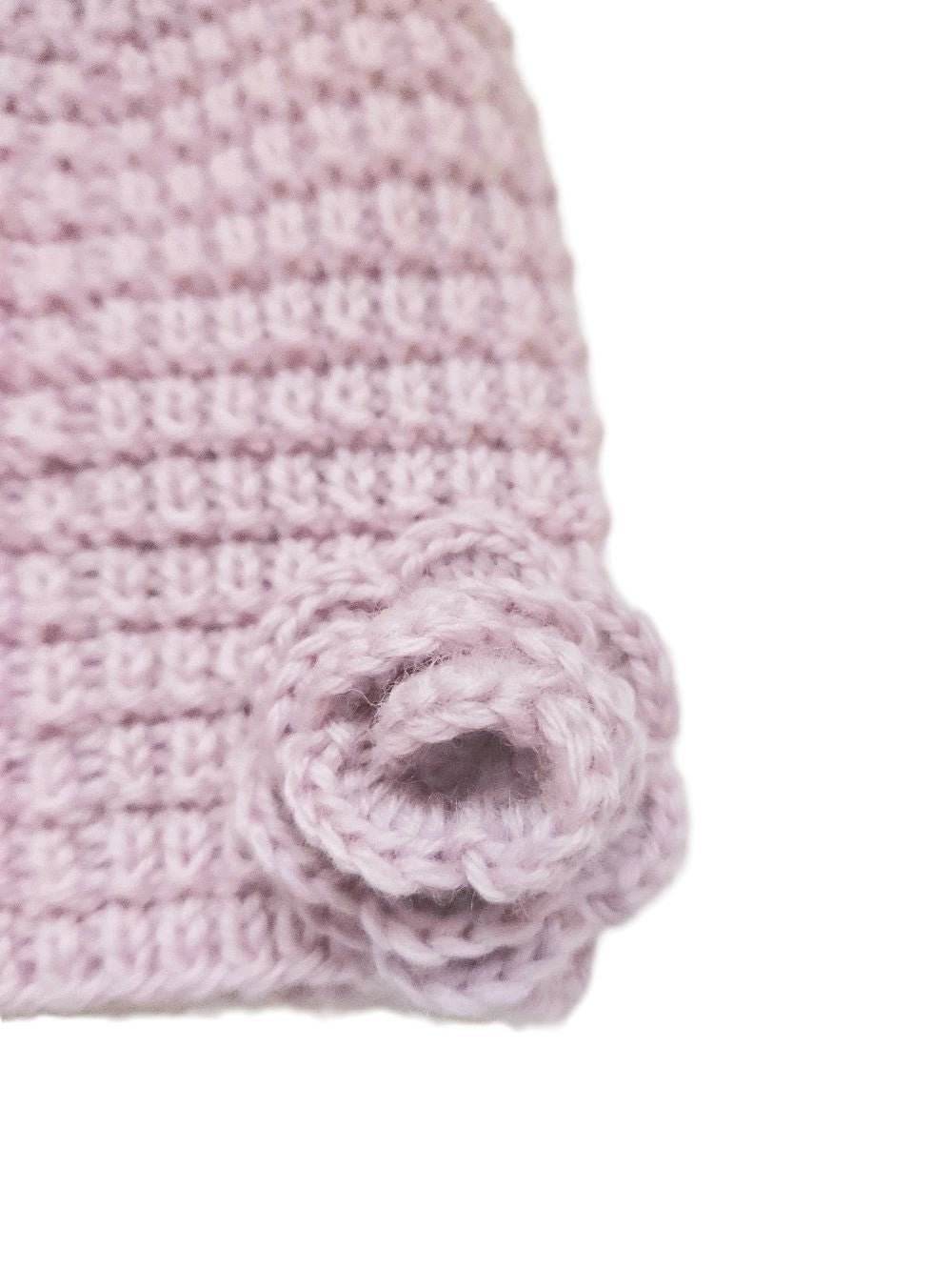 Babymütze mit Rosa für das Alter 1 - 3 Jahre - Shop Pekusch