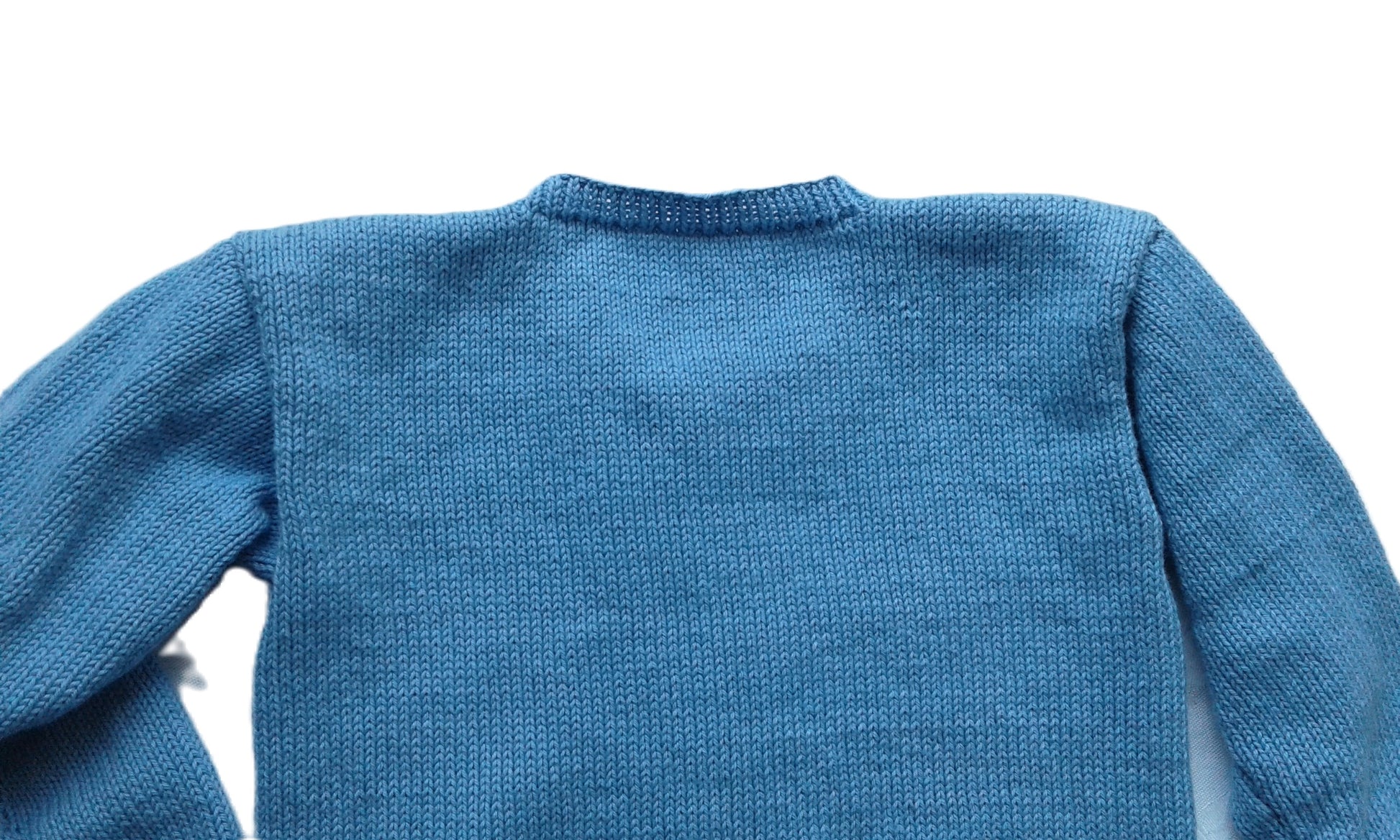 Strickjacke in Blau und Größe 98/104  3 jahre - Shop Pekusch