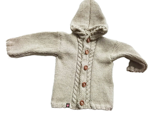 Strickjacke Baby Beige Größe 62/68 3-6 month - Shop Pekusch