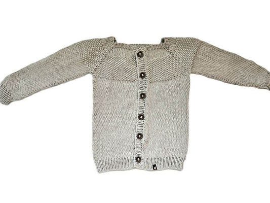 Strickjacke Baby Beige Größe 80/86 - Shop Pekusch