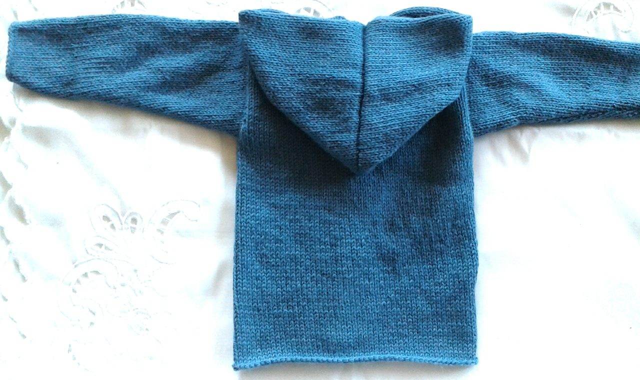 Strickjacke Kinder Blau Größe 98/104 3 years - Shop Pekusch