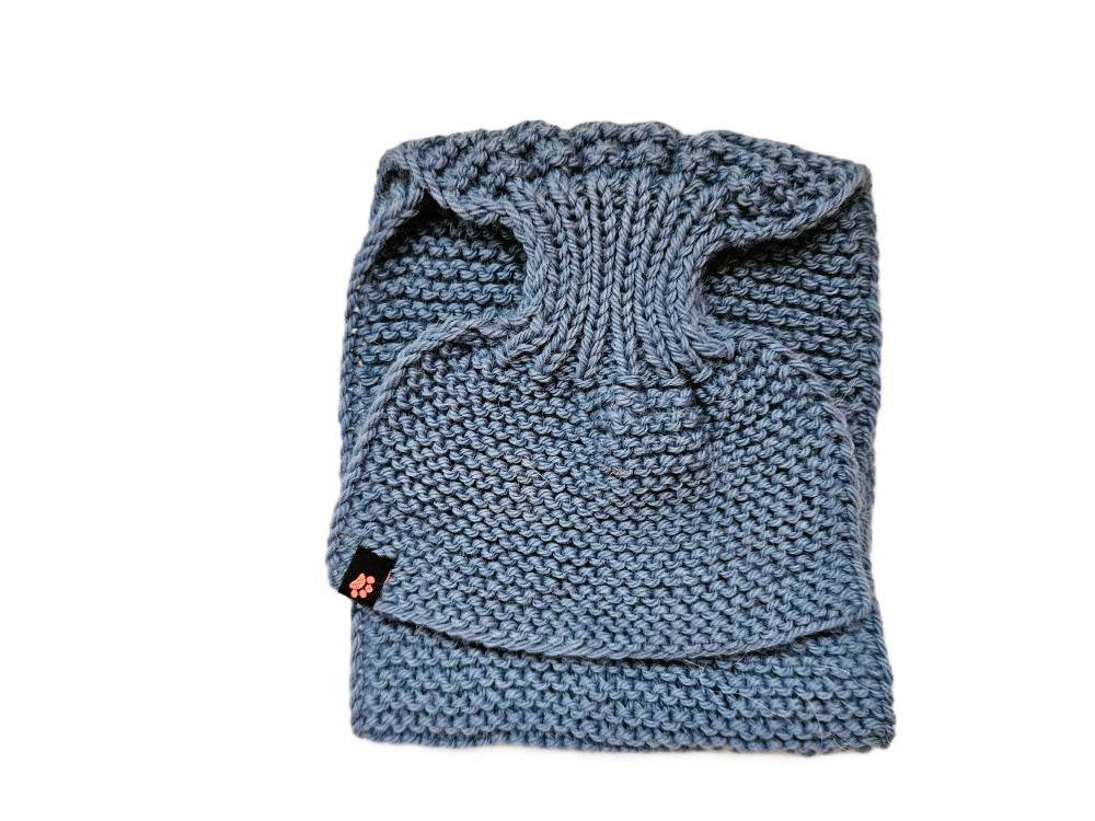 Merino Steckschal in Blau Alter 1-3 Jahre - Shop Pekusch