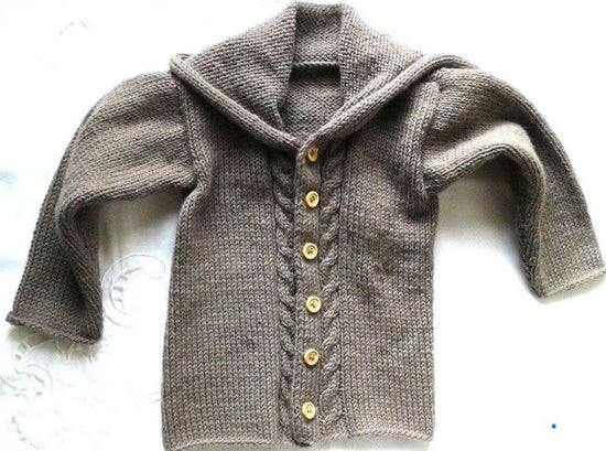 Strickjacke Baby Braun Größe 80/86 12-18 month - Shop Pekusch