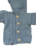 Strickjacke Baby Blau Größe 62/68 3-6 month - Shop Pekusch