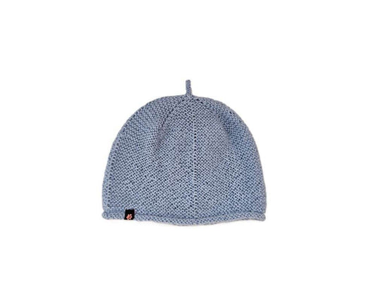 Baby Mütze Alpaka Hellblau für 3-9 Monate oder 40 cm Kopfumfang - Shop Pekusch