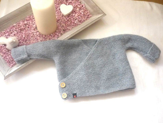Wickeljacke Baby Nebel Größe 62/68 3-6 month - Shop Pekusch