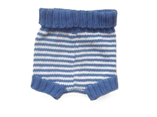 Windelhose Baby Blau/Weiß Größe 50/56 0-3 month - Shop Pekusch