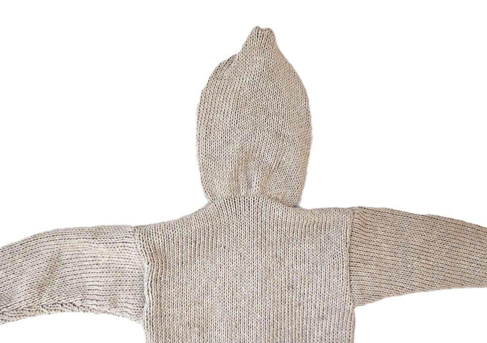 Baby Strickjacke Beige Größe 86/92 18-24 Monate - Shop Pekusch