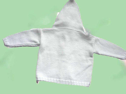 Strickjacke Baby Weiß Größe 62/68 3-6 month - Shop Pekusch