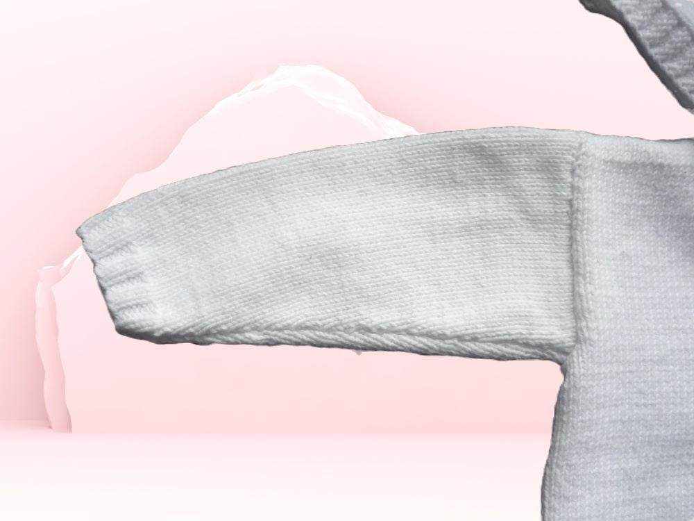Strickjacke Baby Weiß Größe 62/68 3-6 month - Shop Pekusch