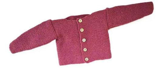 nullBio Strickjacke Baby Rosa Größe 62/68  3-6 monthStrickjacke Bio Baby Rosa in der Größe 62/68. Unsere handgestrickte Baby Strickjacke aus weicher Wolle in Rosa ist perfekt für die kalten Tage geeignet. Die Jacke is