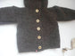 Strickjacke Baby Bio Graubraun Größe 62/68 3-6 month - Shop Pekusch